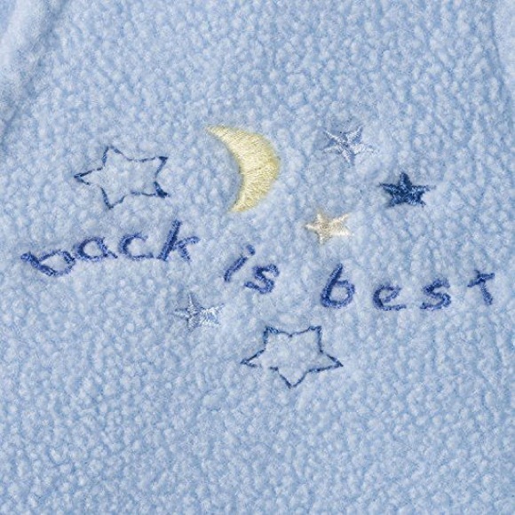 HALO Sleep Sack Micro Fleece Wearable Blanket Small Blue Size Birth to 6 Months - Picture 2 of 9